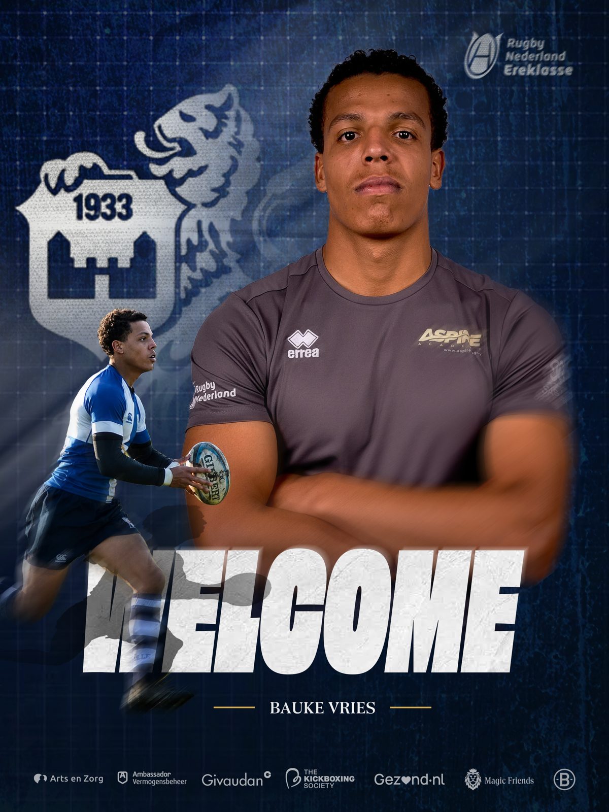 New signing welcome poster season 2026/27